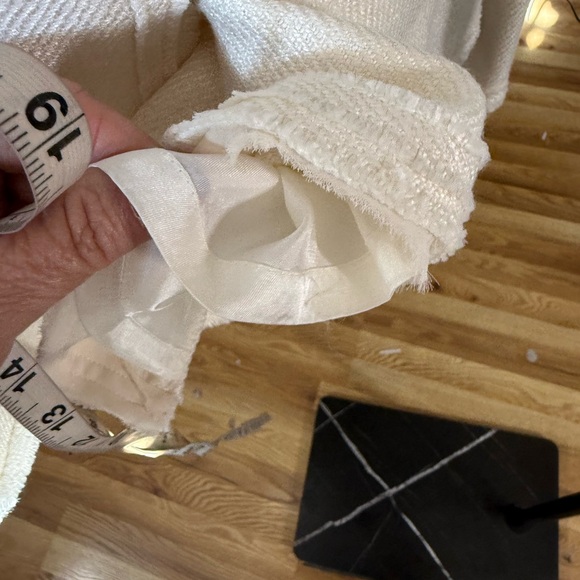 Anne Klein Cream Blazer and Skirt Set - Picture 9 of 10